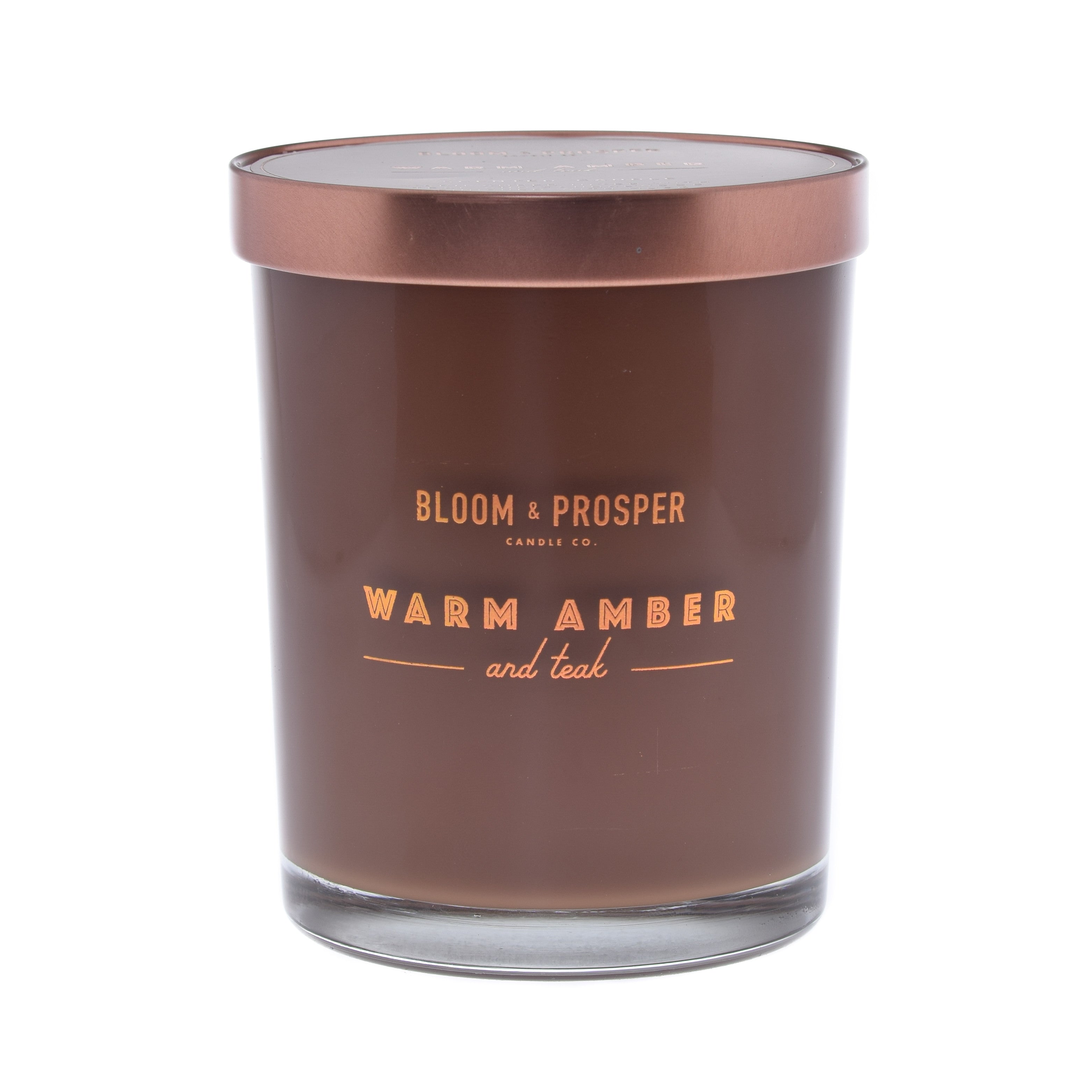 Warm Amber and Teak